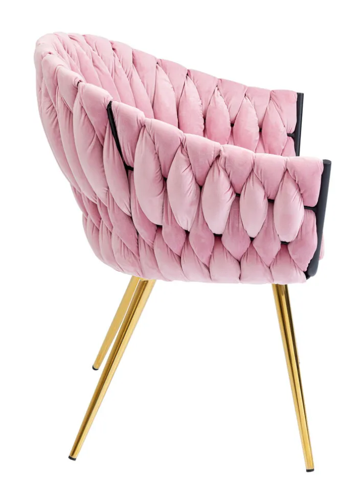 KARE DESIGN Armlehnenstuhl 2er Set rosa