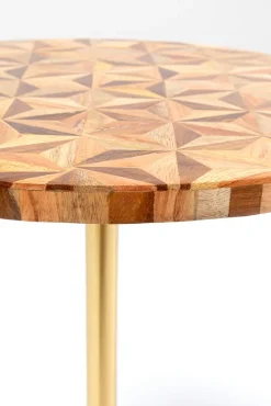 KARE DESIGN Beistelltisch DOMERO GEO braun