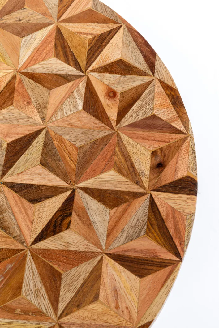 KARE DESIGN Beistelltisch DOMERO GEO braun