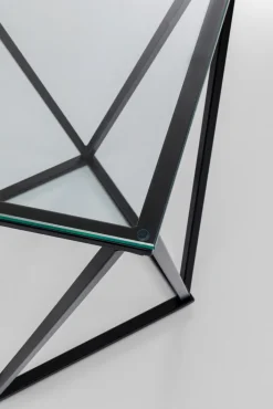 KARE DESIGN Beistelltisch CRISTALLO schwarz 50x50x55 cm
