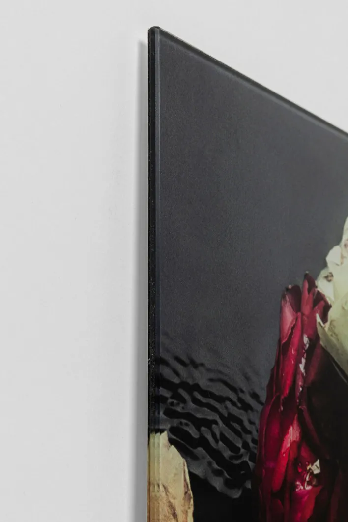 KARE DESIGN Bild FLOWER 120 x 120 cm mehrfarbig