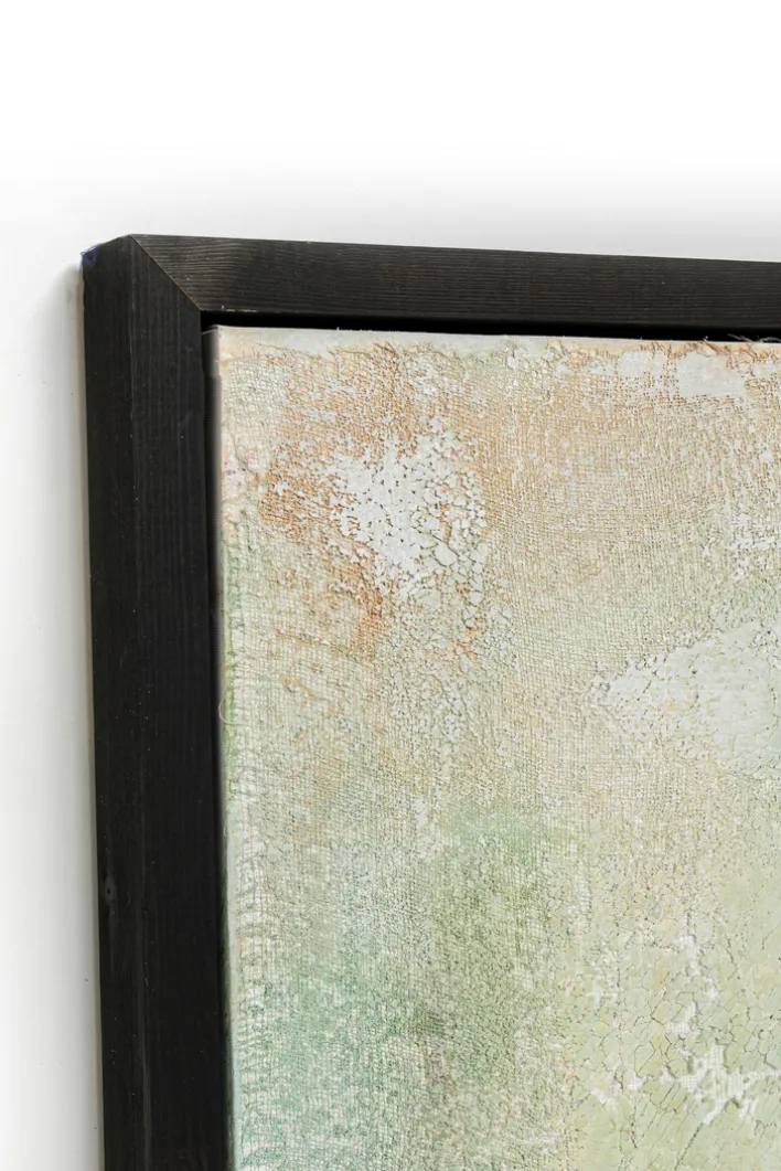 KARE DESIGN Bild gerahmt 120 x 120 cm goldfarbig