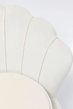 KARE DESIGN Cocktailsessel WATER LILY cremeweiß