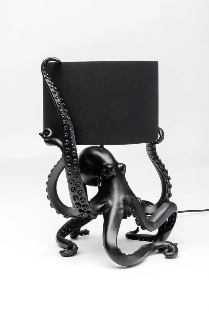 KARE DESIGN Deko-Tischleuchte OCTOPUS 36,5 x 47 cm schwarz