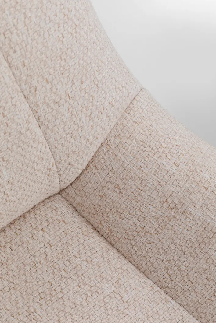 KARE DESIGN Drehstuhl BARON creme