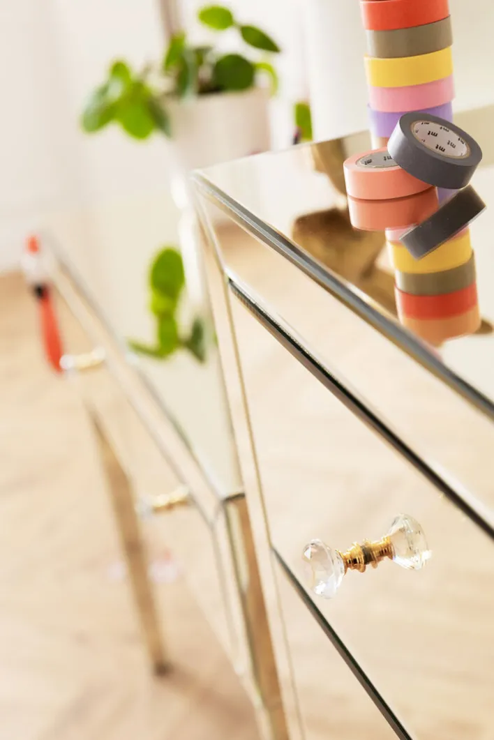 KARE DESIGN Hochkommode 110 x 49 cm braun