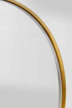 KARE DESIGN Konsole mit Spiegel CURVE ART goldfarbig