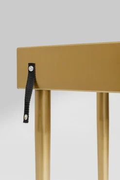 KARE DESIGN Konsole mit Spiegel CURVE ART goldfarbig