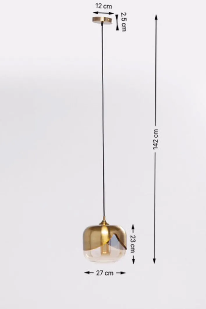 KARE DESIGN Retrofit Hängelampe GLOBLET BALL goldfarbig