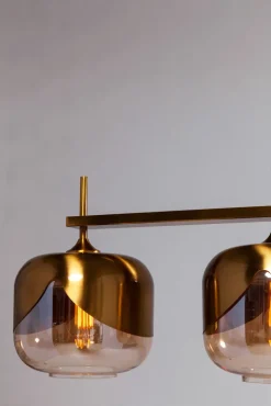 KARE DESIGN Retrofit Hängelampe GLOBLET QUATTRO goldfarbig
