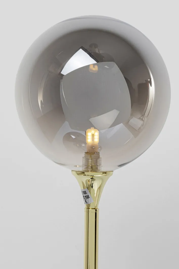 KARE DESIGN Retrofit Stehlampe AL CAPONE TRE 176 cm goldfarbig
