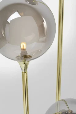 KARE DESIGN Retrofit Stehlampe AL CAPONE TRE 176 cm goldfarbig