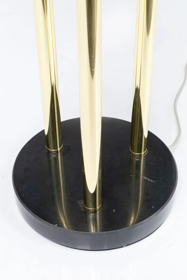 KARE DESIGN Retrofit Stehlampe AL CAPONE TRE 82 cm goldfarbig