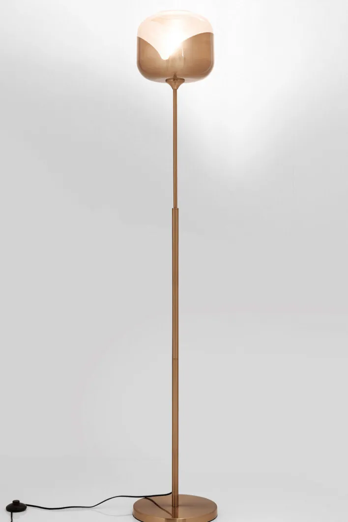 KARE DESIGN Retrofit Stehlampe GLOBLET BALL goldfarbig