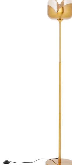 KARE DESIGN Retrofit Stehlampe GLOBLET BALL goldfarbig