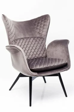 KARE DESIGN Sessel IK silbergrau