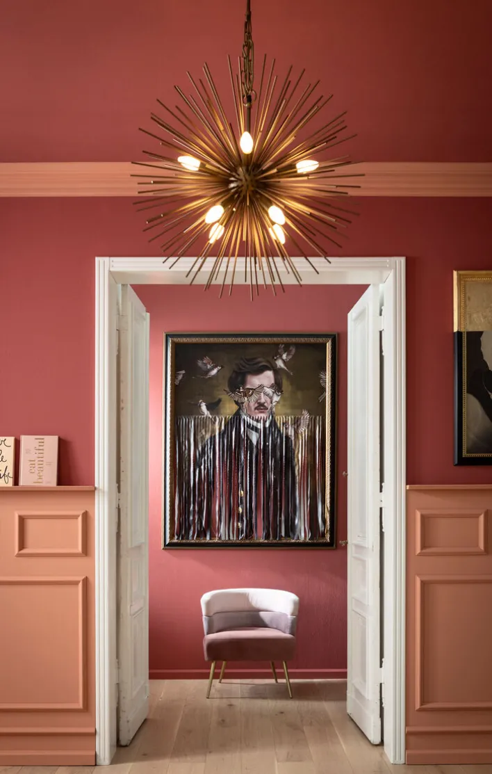 KARE DESIGN Sessel SANDWICH 65 x 74 cm rosa