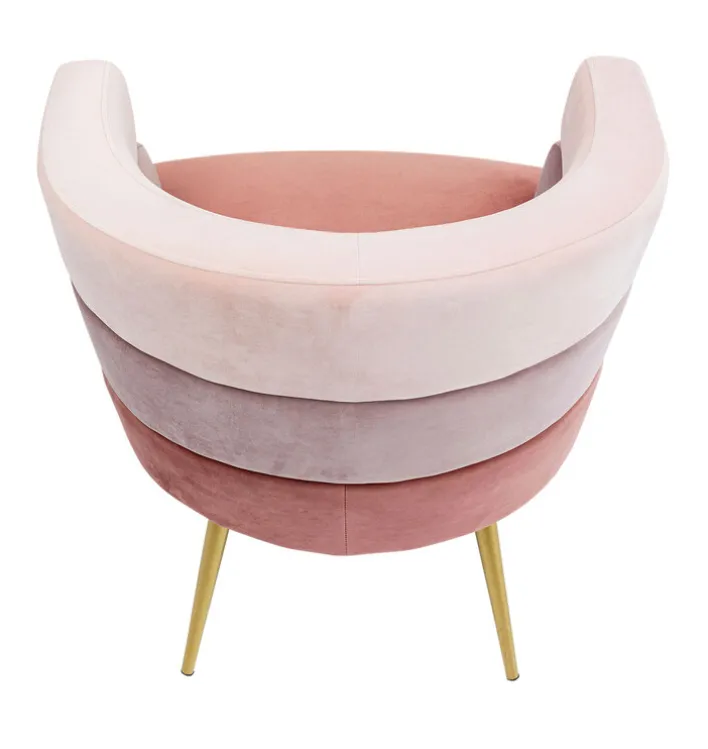KARE DESIGN Sessel SANDWICH 65 x 74 cm rosa