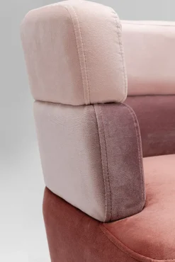 KARE DESIGN Sofa SANDWICH 125 x 64 cm rosa