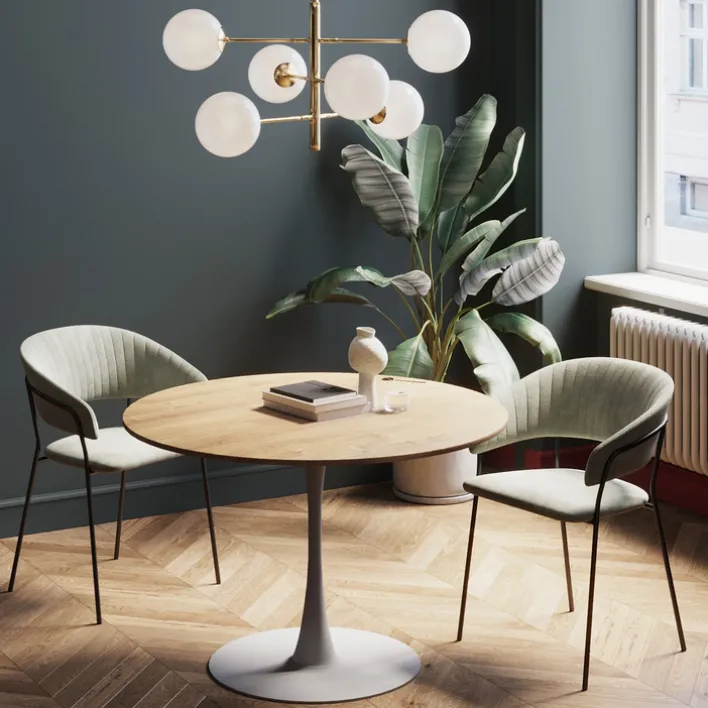 KARE DESIGN Tisch SCHICKERIA Eichenholz Optik