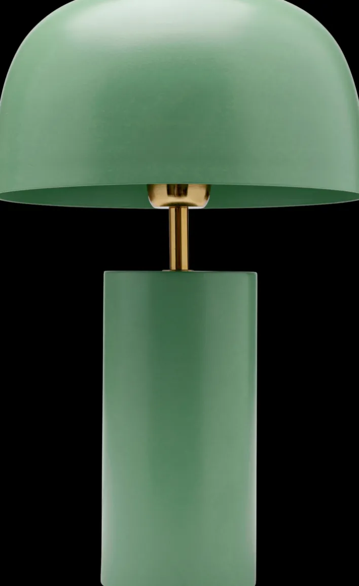 KARE DESIGN Tischleuchte LOUNGY 25 x 38 cm salbeigrün