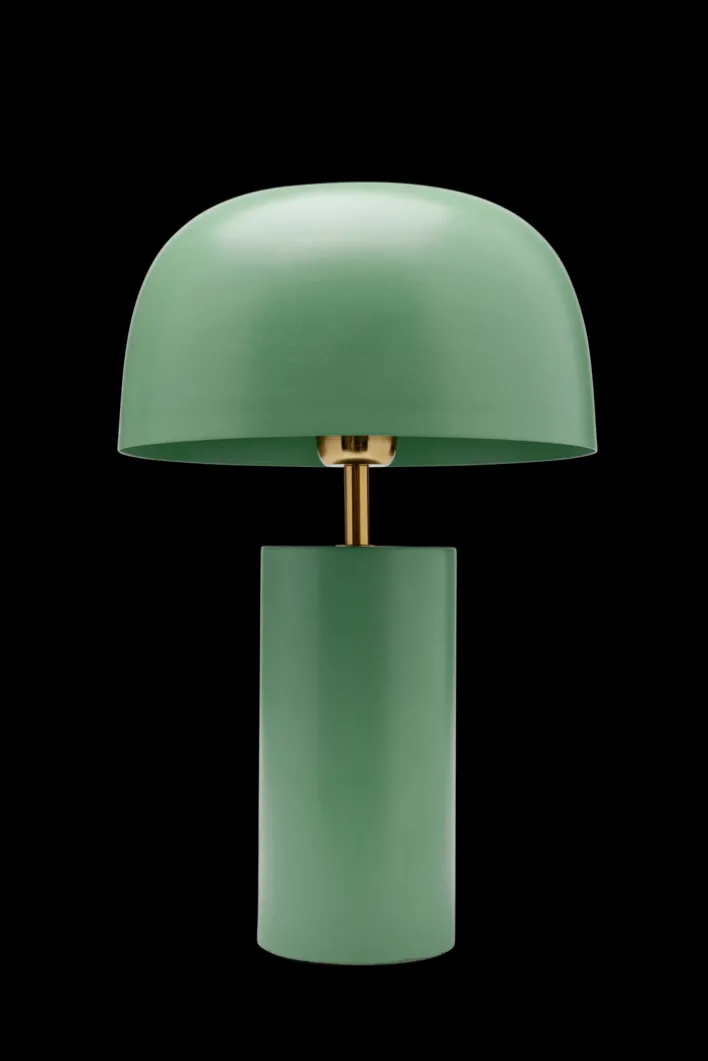 KARE DESIGN Tischleuchte LOUNGY 25 x 38 cm salbeigrün