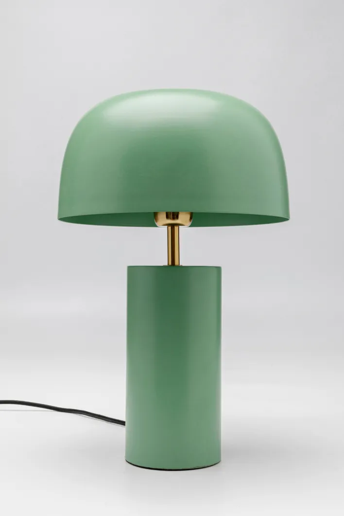 KARE DESIGN Tischleuchte LOUNGY 25 x 38 cm salbeigrün