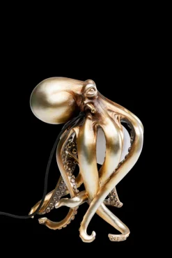 KARE DESIGN Tischleuchte ANIMAL OCTOPUS 25 x 34 cm goldfarbig