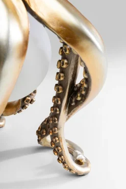 KARE DESIGN Tischleuchte ANIMAL OCTOPUS 25 x 34 cm goldfarbig