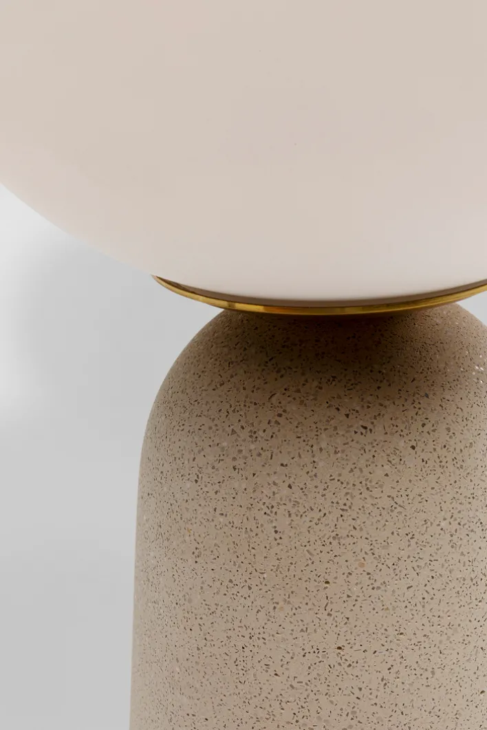 KARE DESIGN Tischleuchte BOLLIE 16 x 31 cm beige