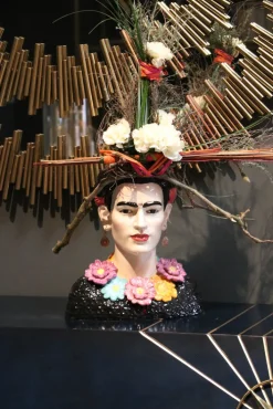 KARE DESIGN Vase FRIDA FLOWER mehrfarbig