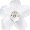 KARE DESIGN Wanddeko ORCHID 51 cm weiß /goldfarbig