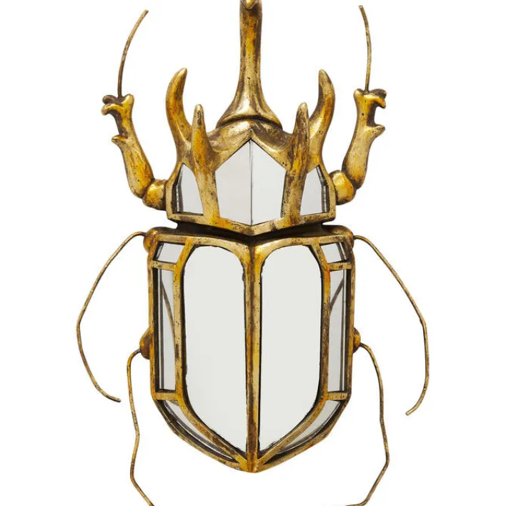 KARE DESIGN Wandschmuck BEETLE 36,5 x 27,5 cm goldfarbig