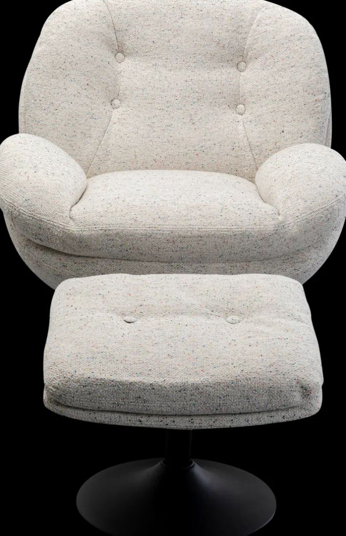 Kare Drehsessel + Hocker Stanford