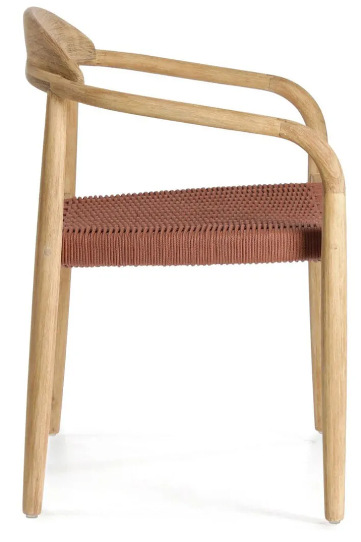 Kave Home Gartenstuhl GYlNIS 4er Set rot