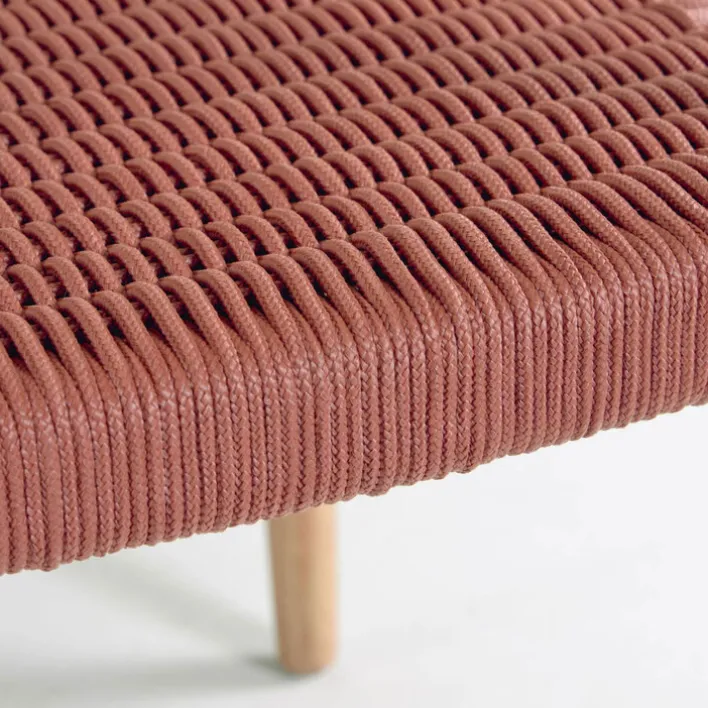 Kave Home Gartenstuhl GYlNIS 4er Set rot