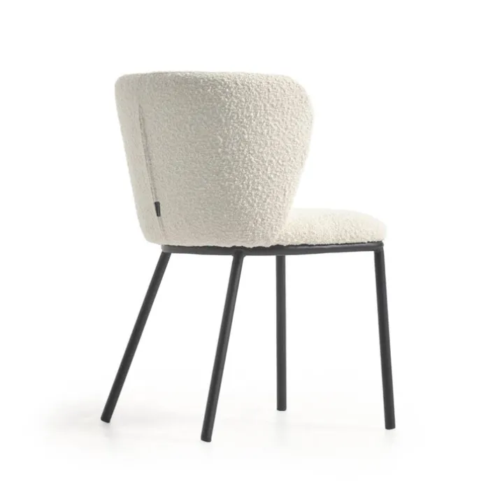 Kave Home Polsterstuhl CISELIA 2er Set weiß