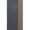 Küchen Geräteumbauschrank RALPH 200 cm Eiche/ grau