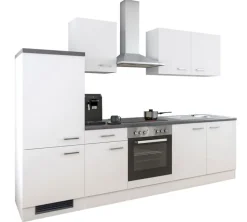 Küchenblock MEGGIE 270 /120 / 60 cm weiß