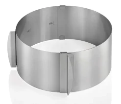 KÜCHENPROFI Tortenring 16 - 30 cm silberfarbig
