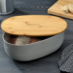 kela Brotkasten NAMUR 23 x 37,5 cm Kunststoff dunkelgrau