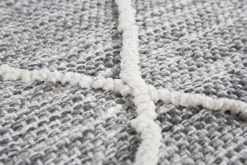 Kelim-Teppich TRELLEBORG 170 x 240 cm grau