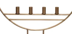 Kerzenständer 76 cm kupferfarbig