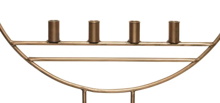 Kerzenständer 76 cm kupferfarbig