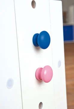 Kinder Schreibtisch JULIAN 109 x 55 cm Weiß