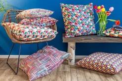 Kissenhülle PYRAMIDENWELT 40 x 40 cm in Multicolor