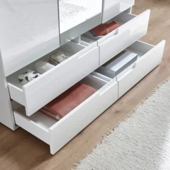 Kleiderschrank JENNA S 3-türig weiß