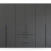 Kleiderschrank PURISMA Graphitgrau