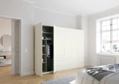 Kleiderschrank PURISMA weiß