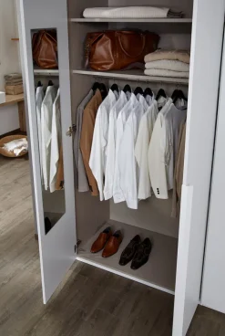 Kleiderschrank PURISMA weiß